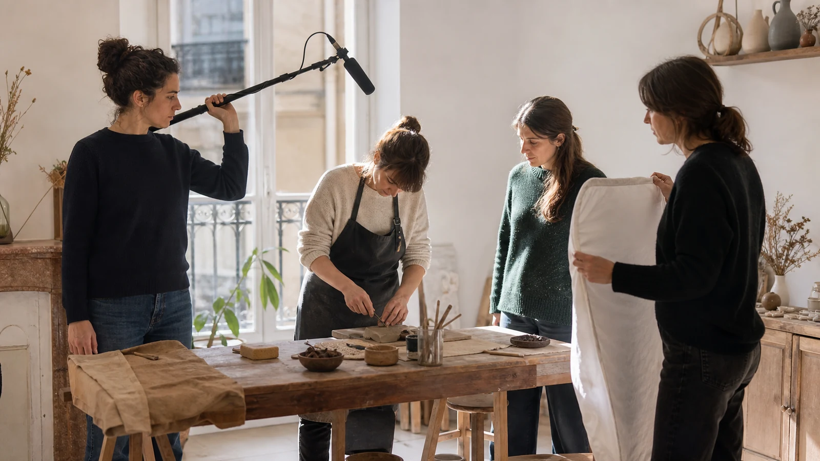 Scène professionnelle illustrant Plan de contenu multicanal à paris : Stratégies pour capter votre audience